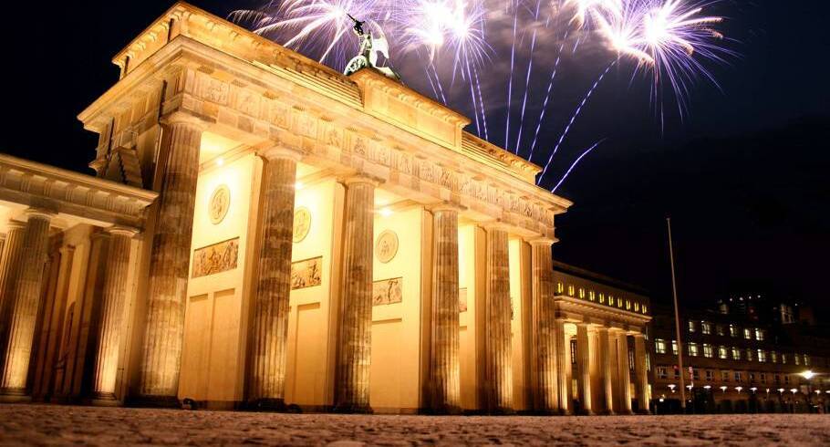 Новый год в Берлине 2024